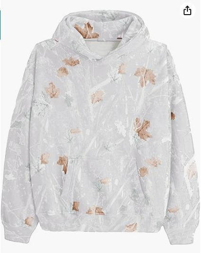 Hoodie a capuche camo