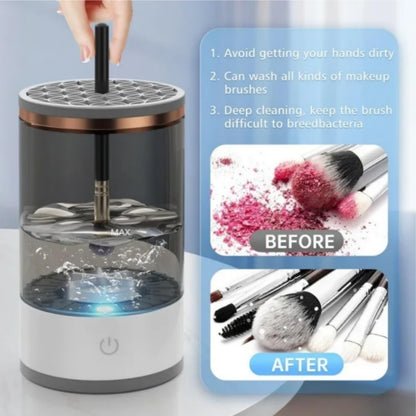 Machine nettoyante pour pinceaux de maquillage